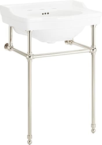 Rich Durable 24-14 Bathroom Sink with 3 Faucet Holes - Signature Hardware