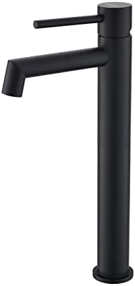 DICOYA Matte Black Vessel Sink Faucet Modern Durable 304 Steel
