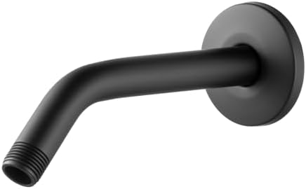 Premium 6-Inch Wall-Mounted Shower Arm for Fixed Showers