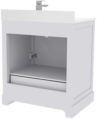 Stylish 30-Inch White Vanity