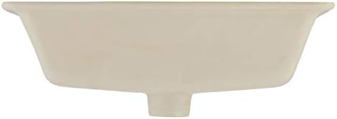 Signature Hardware 21 Vitreous China Undermount Bathroom Sink - White