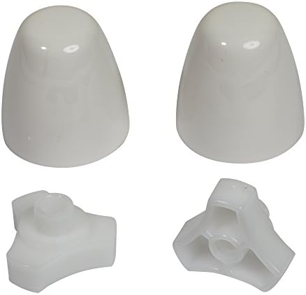 American Standard 7381148-2000200A Bolt Cap Kit EZ Install Toilets-White