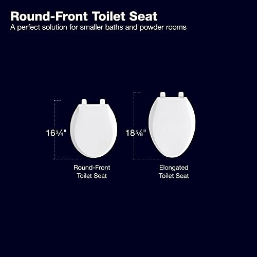 Quick-Consumer Response Drift ReadyLatch Quiet Close Round Toilet Seat