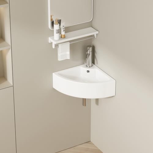 AmpleCharmic Wall Mount Vessel Sink