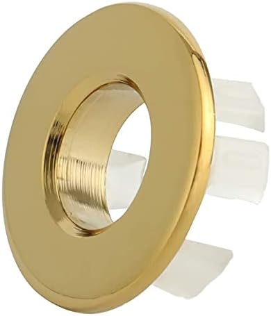 BWE Overflow Ring Cover Gold Bathroom Sink Vane