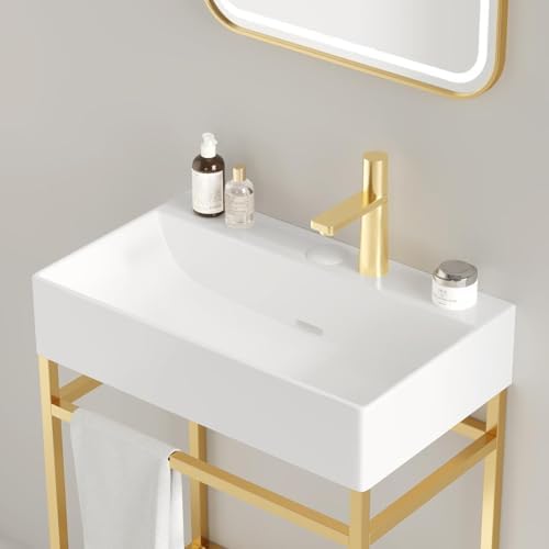 Premium 24 Bathroom Vanity with Ceramic Basin