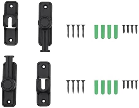 90-Degree Barn Door Locks