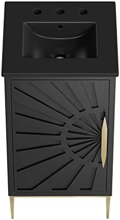 Modway Awaken Bath Vanity 18 Black