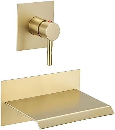 Luxury Wall-Mount Faucet from BWE Waterfall Flow for Modern Bathrooms
