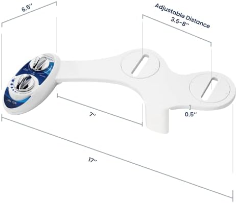 LUXE Bidet NEO 185 Self-Cleaning Dual nozzle Non-Electric