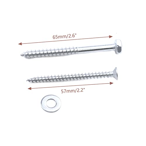 KUMGROT 3-Piece Toilet Seat Screw Set