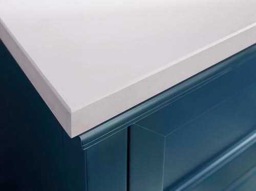 Sturdy Modern Bathroom Vanity Tidal Blue