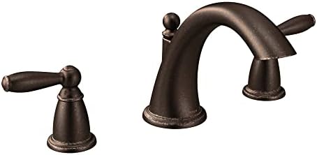 Miquid 2-Handle Oil-Rubbed Bronze Faucet Kit Low Profile ADA-Compliant
