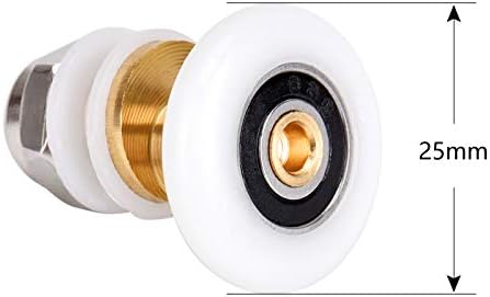 Queta 6-Piece Shower Door Rollers