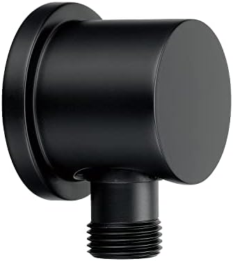 Gerber DANZE D469058BS Round Supply Elbow Satin Black