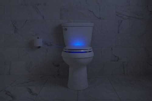 Cachet Nightlight Plus Quiet Close Toilet Seat with Grip-Tight Design