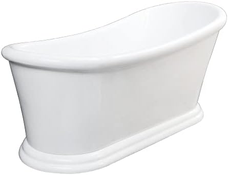 Luxury Bath in Gloss White