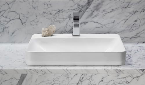 Sturdy Design for the Home Single Faucet Sink with Oval Design