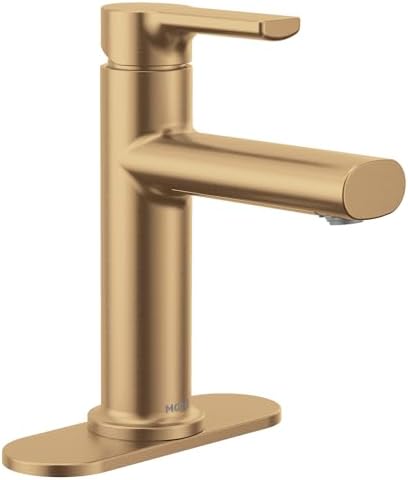Moen Meena Bronze Gold Modern Faucet