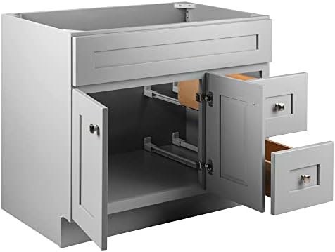 Premium Solid Wood Bathroom Vanity - Shaker Design by Design House