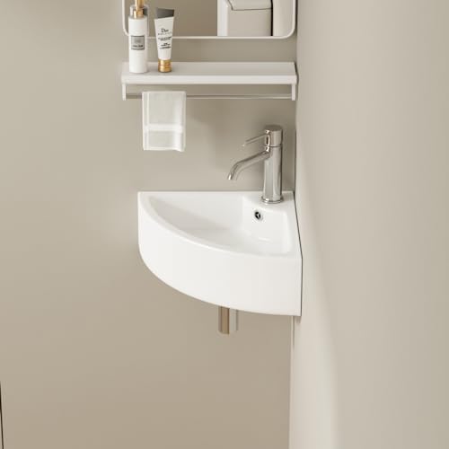 AmpleCharmic Wall Mount Vessel Sink