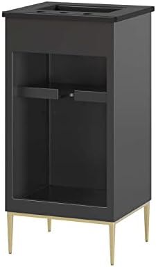 Modway Awaken Bath Vanity 18 Black