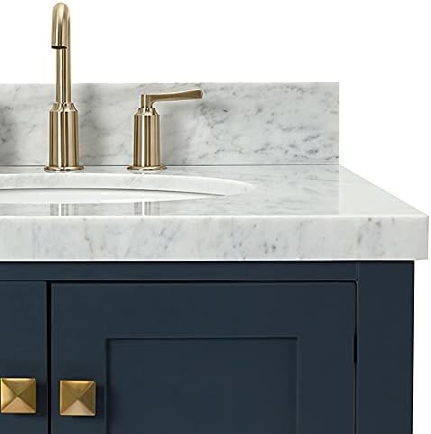 Luxury Bathroom Vanity with Marble Counter