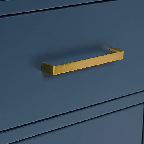 Elegantly Modern 42 Midnight Blue Vanity Base Cabinet