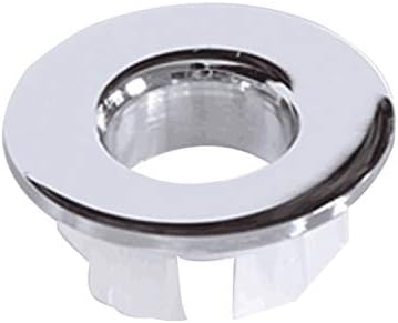 BWE Chrome Sink Basin Trim Overflow Cover