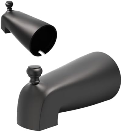 CalcMetal Brass Diverter Tub with 4-in-1 Adapter