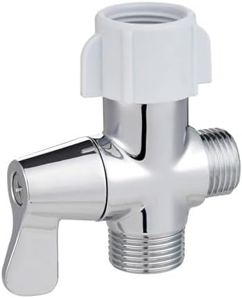 Hibbent Bidet T Adapter with Shut Off Valve
