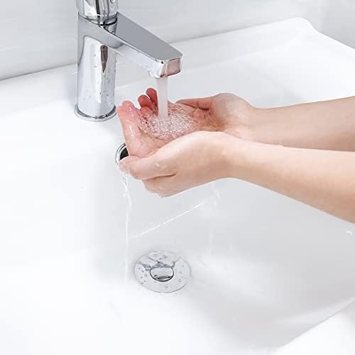 Universal bathroom sink stopper 11-15-inch design