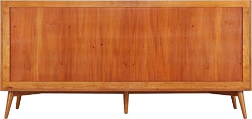 Teak and Chrome Vanity Set