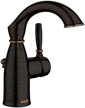 MOEN Sarona Bronze Farmhouse Faucet Smooth Rustic Design