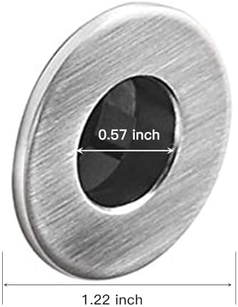 Vessel Sink Overflow Ring Cover Brushed Nickel