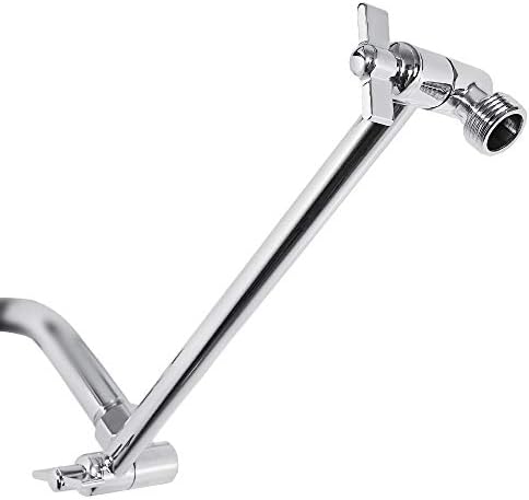 NearMoon Adjustable Chrome Shower Arm