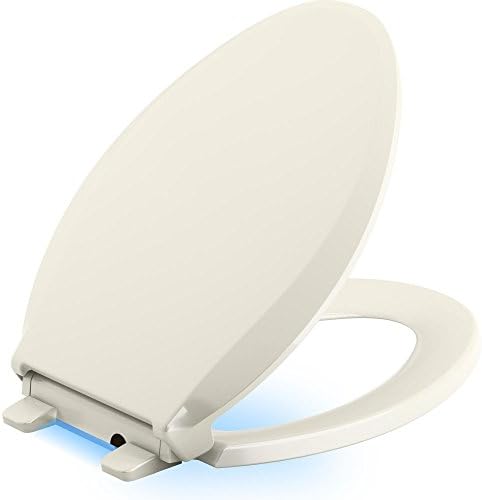 Cachet Nightlight Plus Quiet Close Toilet Seat with Grip-Tight Design