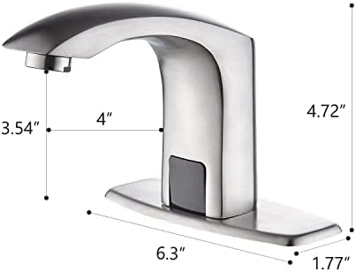Luxice Sensor Touchless Bathroom Faucet
