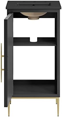 Modway Awaken Bath Vanity 18 Black