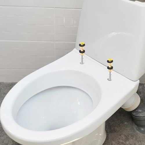 Self Tek Durable Toilet Seat Bolts Kit 2-Piece Set