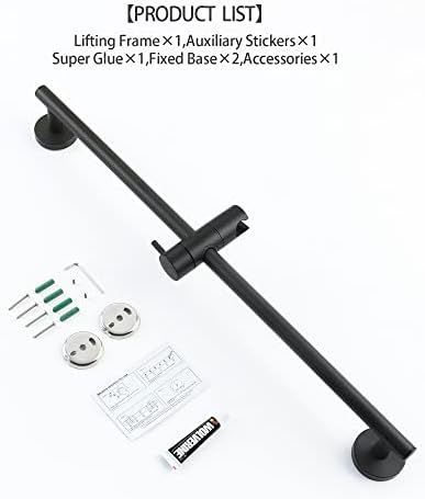 Durable Adjustable Bathroom Slide Bar