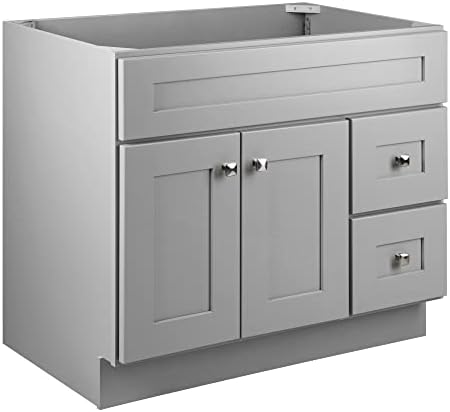 Premium Solid Wood Bathroom Vanity - Shaker Design by Design House