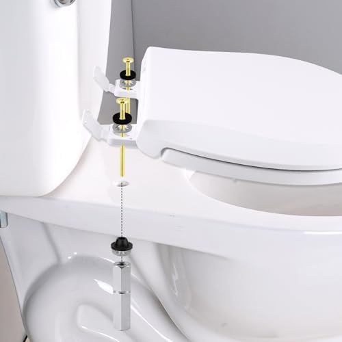 Sturdy Toilet Seat bolts Heavy-Duty Brass Construction for Reliable Bathroom Fixtures
