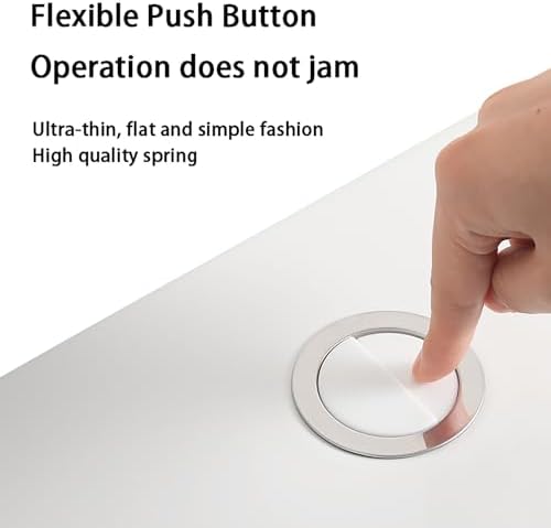 Durable 48mm Dual Flush Push Button Replacement