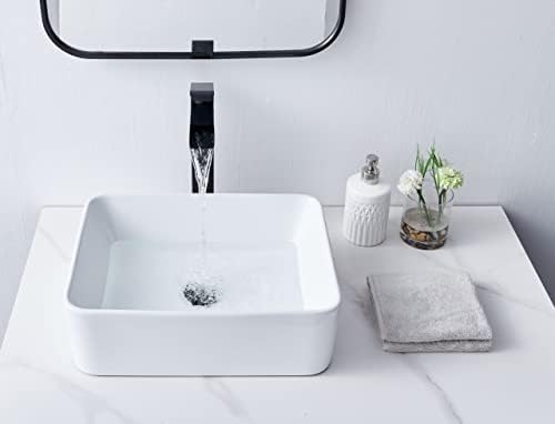 Vessel Sink Modern White Bathroom Sink