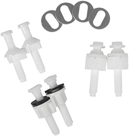 Hibbent Universal Toilet Seat Hinge Bolt Screw