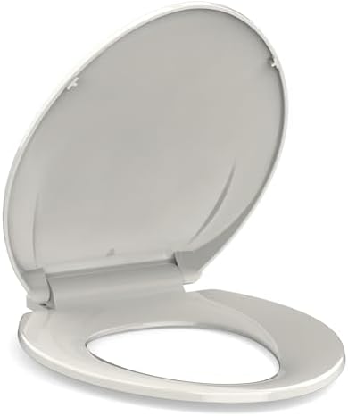 Elongated Toilet Seat Durable Easy to Clean
