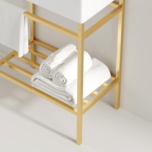 Premium 24 Bathroom Vanity with Ceramic Basin
