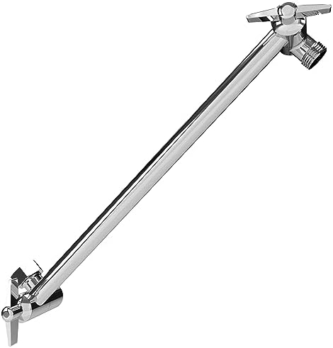 11-inch Adjustable Brass Shower Extension Arm