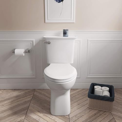 American Standard Slow Elongated Toilet Seat White - Smooth Closure Durable Design